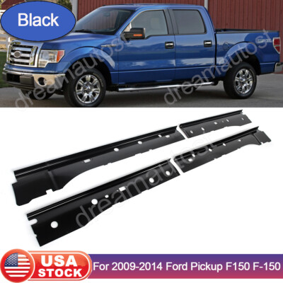 F150 Inner Rocker Panel For 2009-2014 Ford F-150 F150 4 Door Super Crew Cab Inner Rocker Panels ...