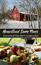 Small Farm Pole-Barn Plans - Twenty-Seven Different Layouts (B11)