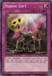 Heroic Gift ABYR-EN068 Abyss Rising 1st Edition Common