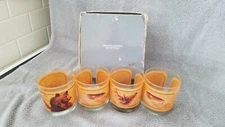 VTG Set of 4 Avon Wildlife Glass  Artwork by Tom O'Brien  NIB