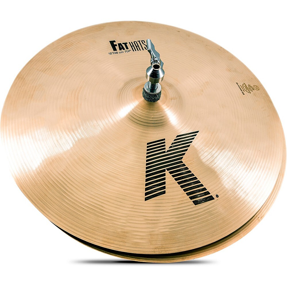Zildjian K Толстая шляпа Хай-хэт 15 дюймов. Пара