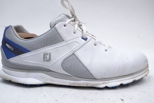 Leather Spikeless Golf Shoes 53811 Men 