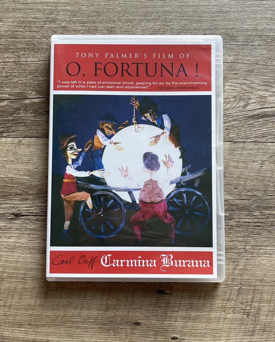 Tony Palmer's Film of O, Fortuna DVD - Carl Orff, Carmina