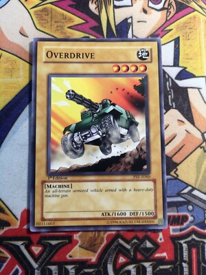 Overdrive psv-e060 1. Auflage (NM) Common Yu-Gi-Oh!