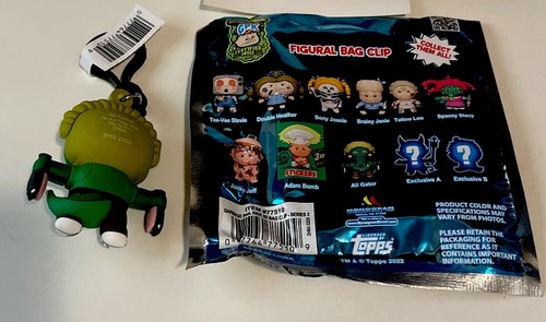 Garbage Pail Kids GPK - ALI GATOR 3D Bag Clip Keychain Series 2 - Picture 3 of 3