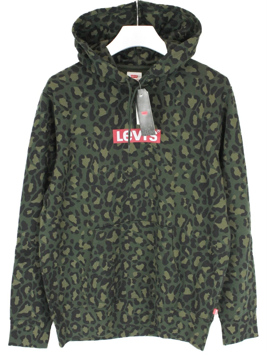 Levi's leopard print hoodie new arrivals