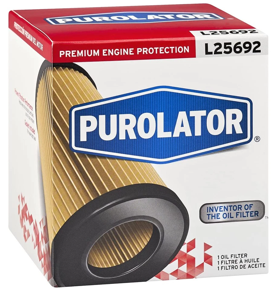 Filtro de aceite de motor Purolator L25692 para Land Rover Volvo 2007-2016 selecto Foto 3 de 3
