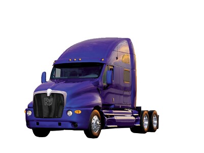 Premium Black KW Mesh Bug Screen Fits Kenworth T2000 by GrilleAdz