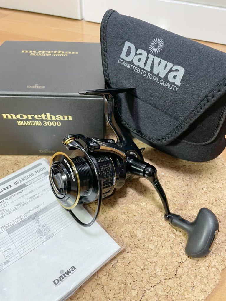 morethan BRANZINO 3000 スピニングリール ダイワ スピニングリール モアザン ブランジーノ 3000 シーバス