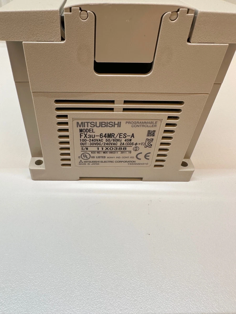Mitsubishi FX3U-64MR/ES-A PLC 100-240V | eBay