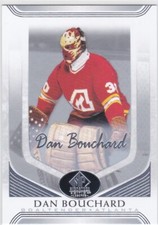 2020/21 SP SIGNATURE EDITION..DAN BOUCHARD..SILVER SCRIPT..CARD # 179..FLAMES