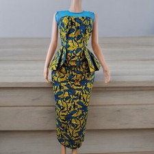 African Print Fabric Dress