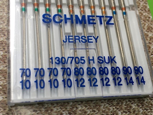 20 Schmetz JERSEY Nadeln, Nähmaschinen Nadel, Flachkolben Nadeln Stärke 70-90 - Bild 4 von 4