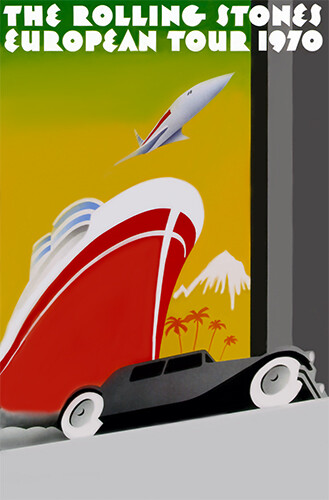 The Rolling Stones 1970 European Tour Poster | eBay