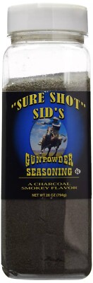 Sure Shot Sid S Gunpowder Original Seasoning Famous Bbq Rub Powder Grill