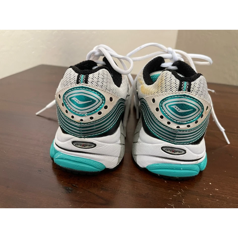 Zapatillas de Trail Running Saucony Grid Pinnacle para Mujer Blancas 15066-1 Malla Con Cordones 7M Foto 2 de 4