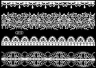Tattoo Disposable Flash Adhesive White Bride Wedding Foot Chain Henna Baptism