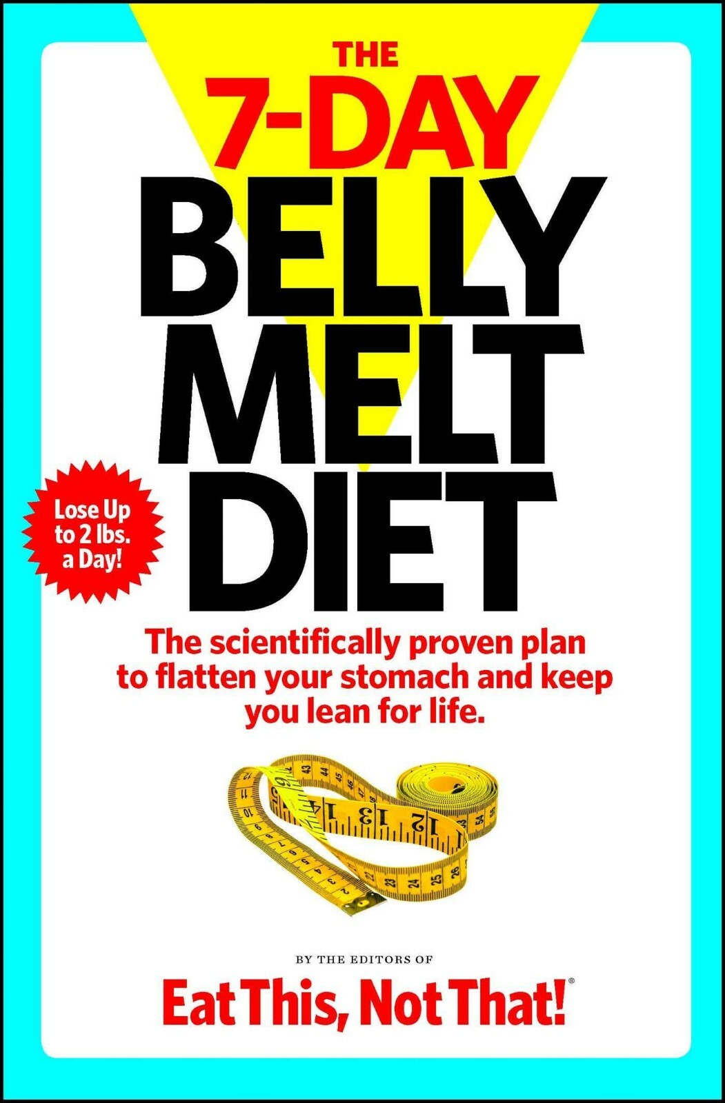The 7-Day Belly Melt Diet: Scientifically proven plan to flatten your stomach PB