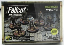 Fallout MUH052221 Railroad Operatives (Glory Deacon Heavies) Post-Apocalypse
