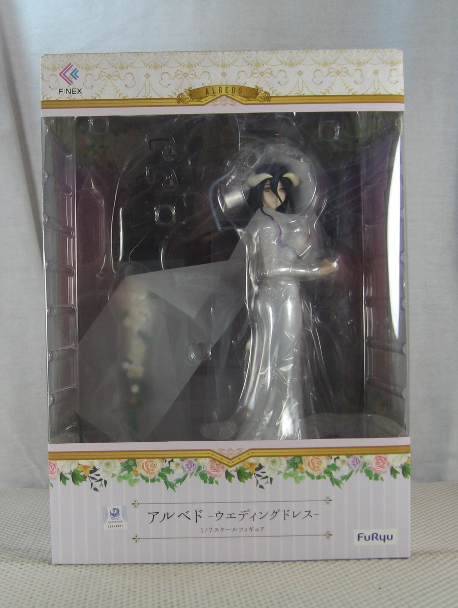 Overlord F:Nex Albedo Wedding Dress 1/7 Figure FuRyu NEW