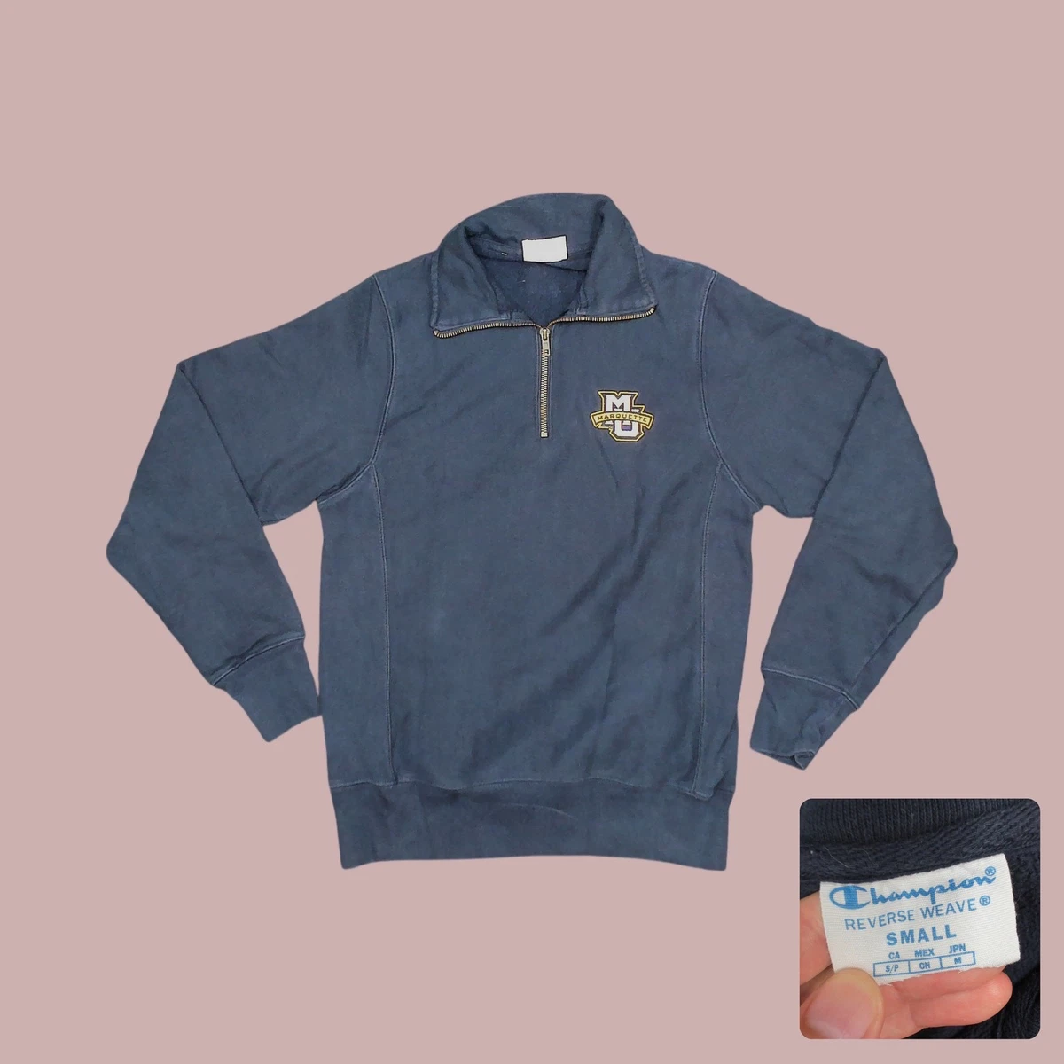 Champion Fleece Hoodies & Sweatshirts for Men 1/4 Zip Features for 