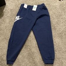 Nike Club Fleece Big Kids' Joggers MIDNIGHT NAVY/WHITE 