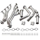 Stainless Steel Exhaust Manifolds Headers for Chevy GMC 2007-2014 4.8L/5.3L/6.0L