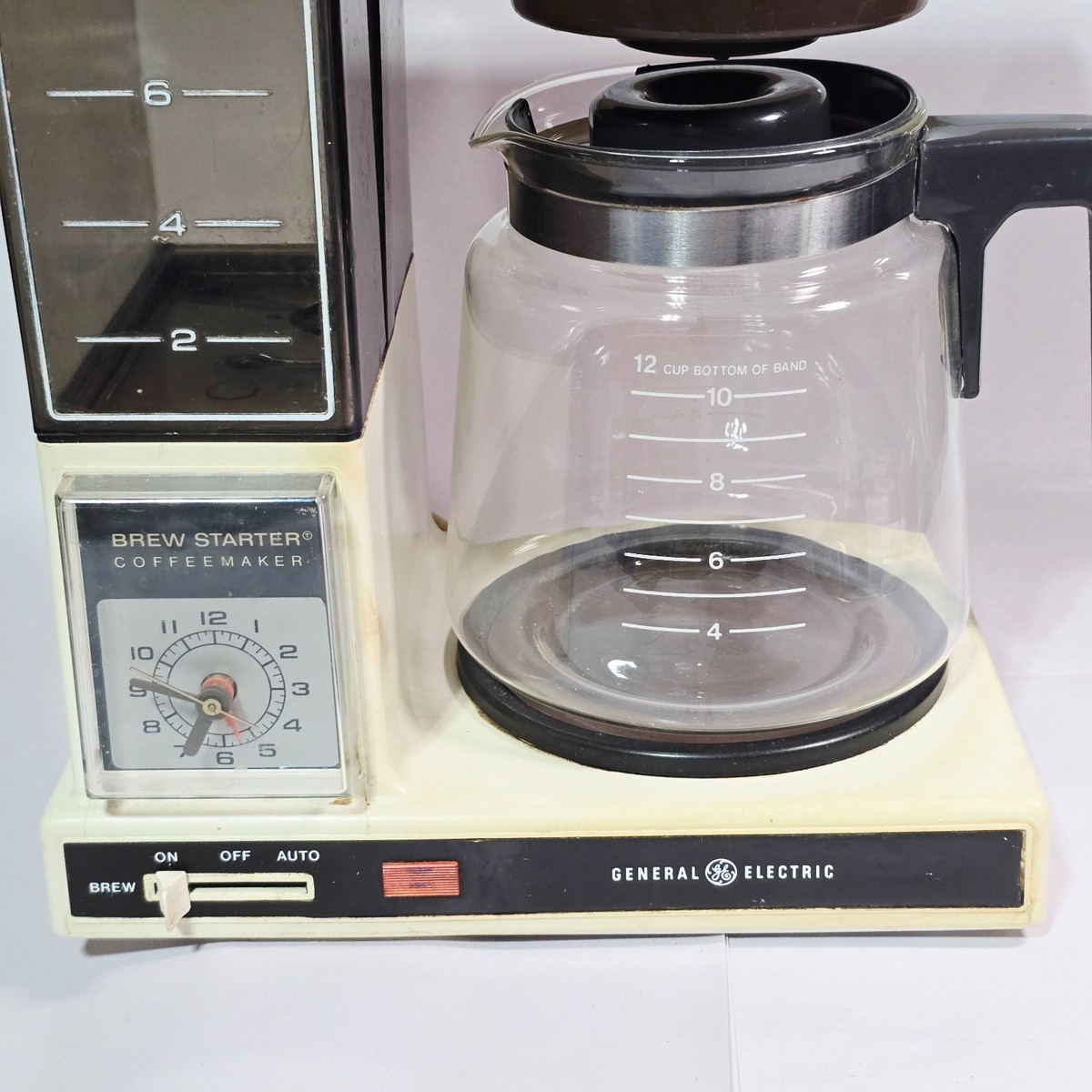 Vintage GE Brew Starter 10700 12 Cup Automatic Drip Coffee Maker