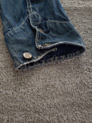 Sugar Cane Size Large Denim Jacket Coverall Indigo Mens From Japan - Picture 8 of 8