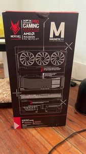 XFX AMD Radeon RX 9070 XT Graphics Card, Multiple Monitor Support, HDMI