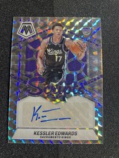2023-24 Panini Mosaic - Scripts Kessler Edwards #MS-EDW (AU) Autograph Kings