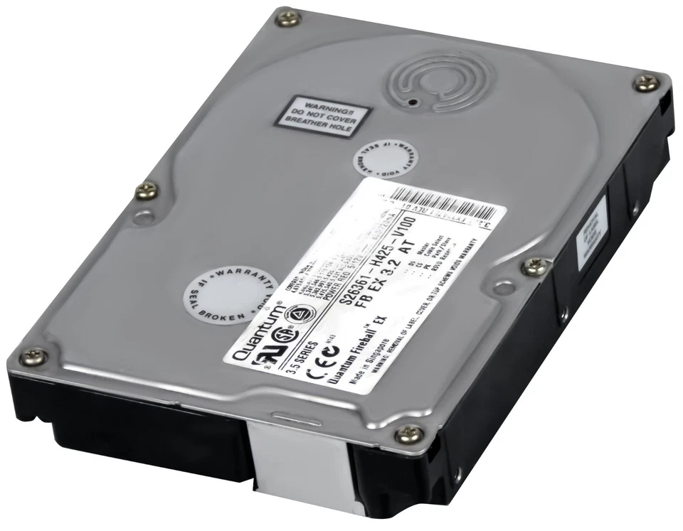 Quantum Fireball Ex 3.2GB 5.4K Ata 3.5'' Ex32A012 - Image 2 of 3