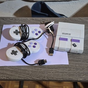 GAMEGNU Super Classic Game Console HDMI MicroSD 128MB 2 Controllers