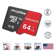 64GB Micro SD Card, 95MB/s – High-Speed UHS-I Memory for Full HD Video Capture