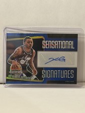 2024-25 Prizm Black BLUE Keyonte George Sensational Signatures Rookie Auto /49