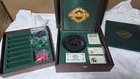 MONOPOLY Heirloom Edition 1997 Parker Brothers Deluxe Wood Box VINTAGE  / NEW