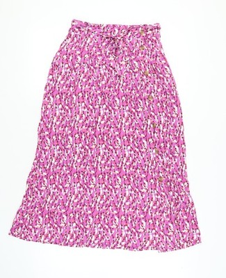 Marks and Spencer Damen Lila A-Linie Midirock