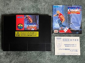 REAL BOUT FATAL FURY 2 NEO GEO AES Neogeo