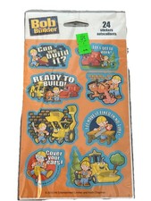 Bob The Builder Stickers New In Package 2010 24 Stickers 3 Sheets Vintage Fun