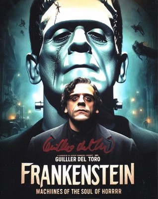 GUILLERMO DEL TORO SIGNED PHOTO (1) FRANKENSTEIN