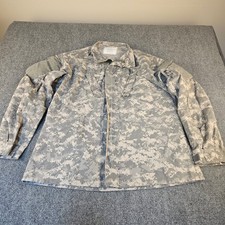 US Army Combat Uniform ACU Coat Flame Resistant Digital Camo UCP Large Long