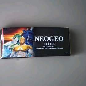 SNK NEOGEO MINI FULL SET OF 12 Console Character Stickers JAPANESE MARKET RARE