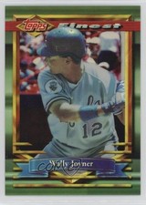 1994 Topps Finest Refractor Wally Joyner #176 0w6