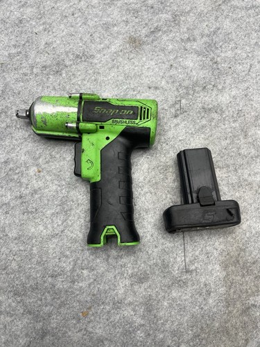 SNAP-ON Tools 3/8 Brushless Cordless 14.4v Impact Gun Extreme Green Tested