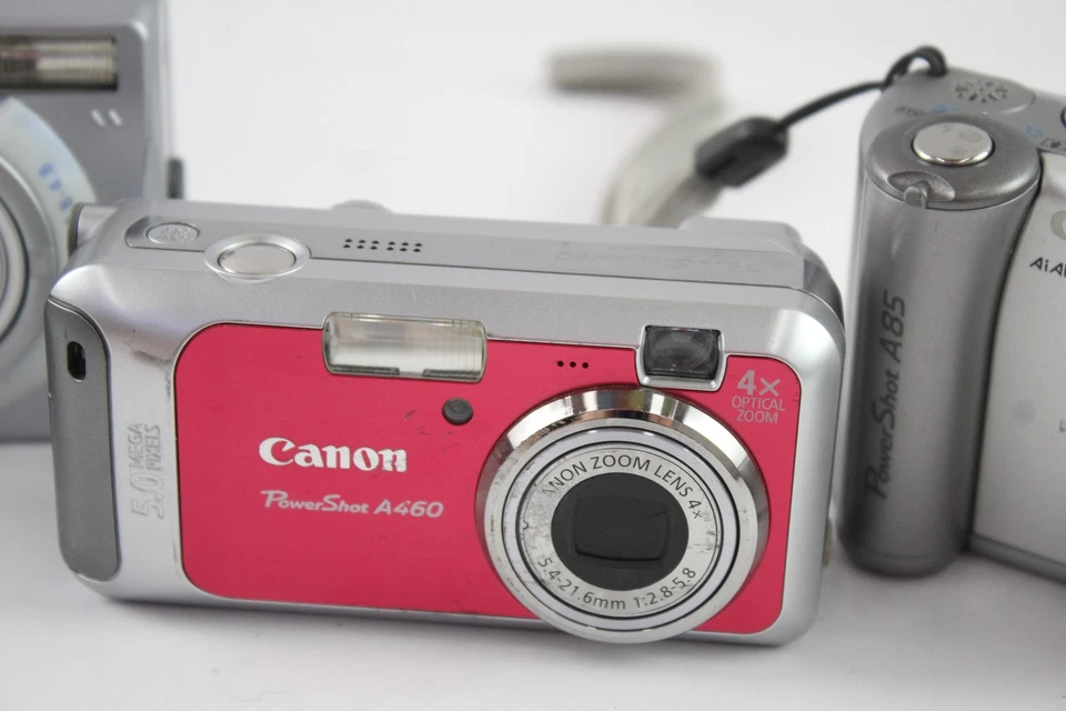 Digital Compact Cameras Working Inc Canon Powershot A460 x 3 - Image 3 of 4