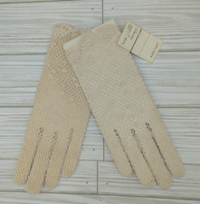 Shalimar Vintage Cotton Crochet Gloves Large