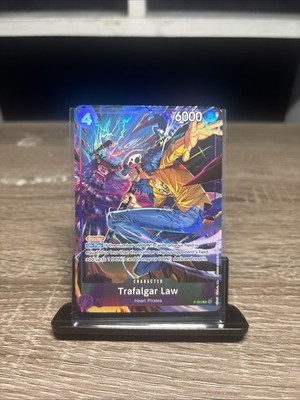 Trafalgar Law Promo P-093 Illustration Box 6 Promo Foil Purple Foil One Piece