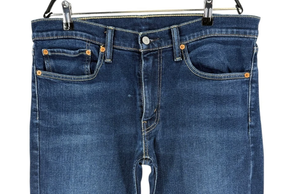 LEVIS STRAUSS & CO Jeans Droites Stretch Pour Hommes Taille W34 L36 - Photo 3/4