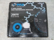 Pyle 5'' High Performance Mid-Bass Mid-Range Woofer Driver OPEN BOX