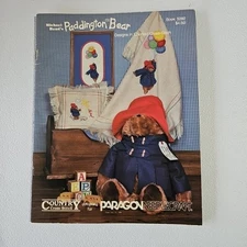 Vintage 1984 Paddington Bear Designs in Counted Cross-Stitch Book 5092